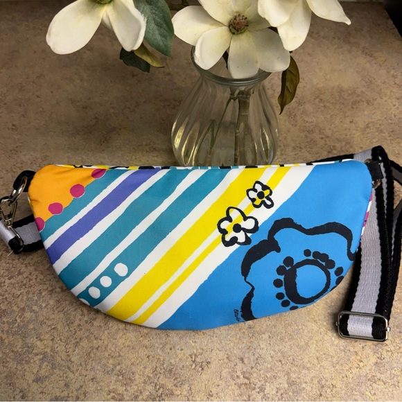 Brighton Graffiti Love crossbody belt bag purse - Picture 2 of 6